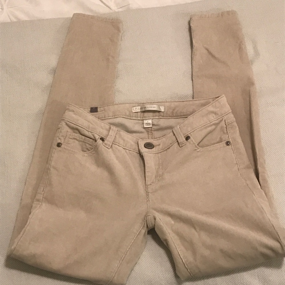 LC Skinny Cream Cords